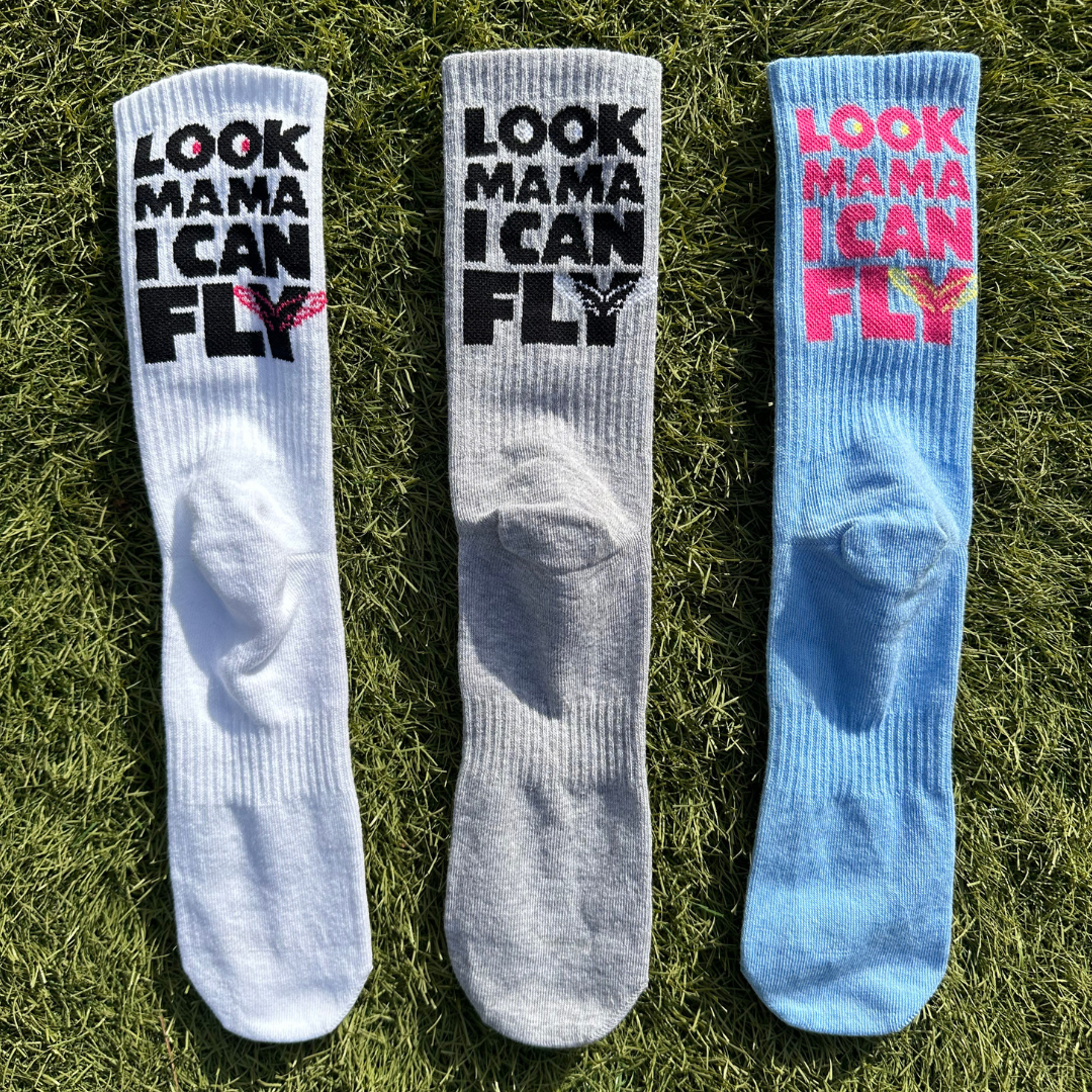 SOCKS "Look Mama I Can Fly" - Pack 3